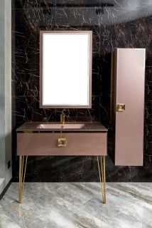 Зеркало с подсветкой Armadi Art Dolce 567-PU 70 см лиловый